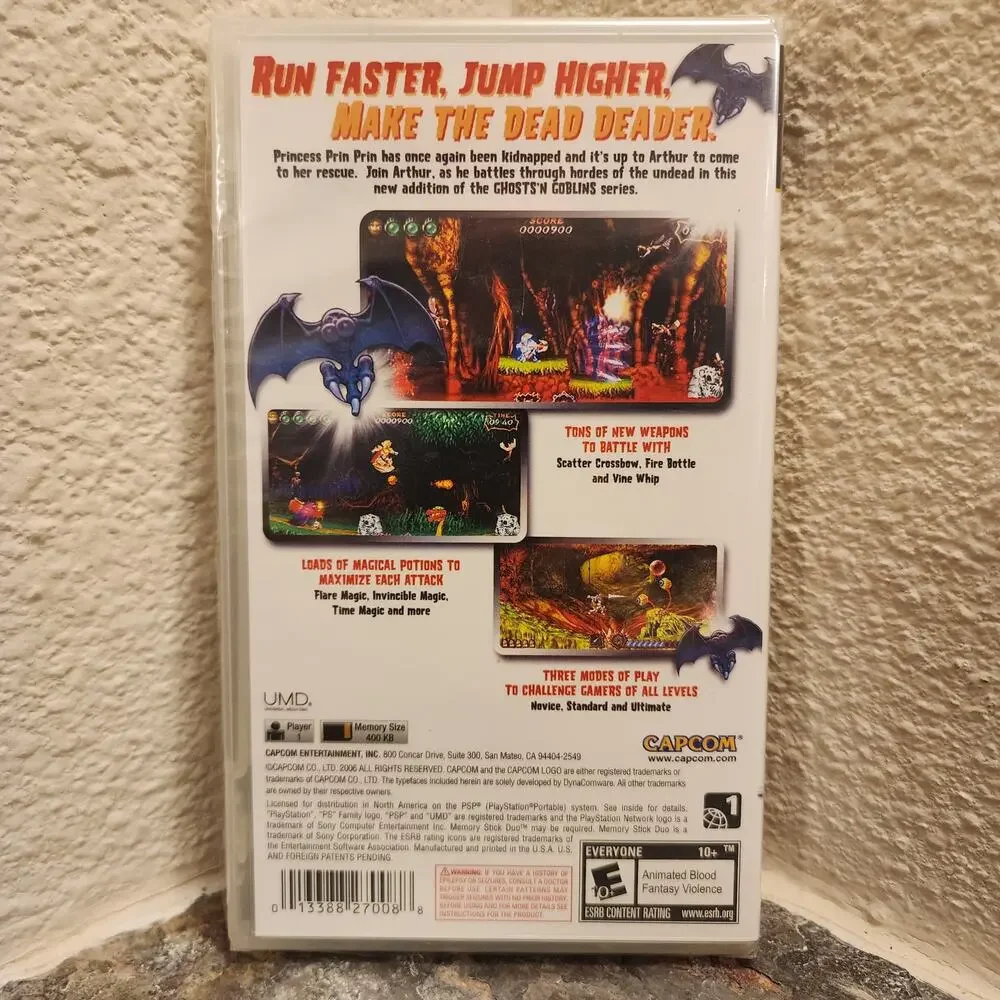 Game - Ultimate Ghosts 'N Goblins (NEW) - PSP - Capcom